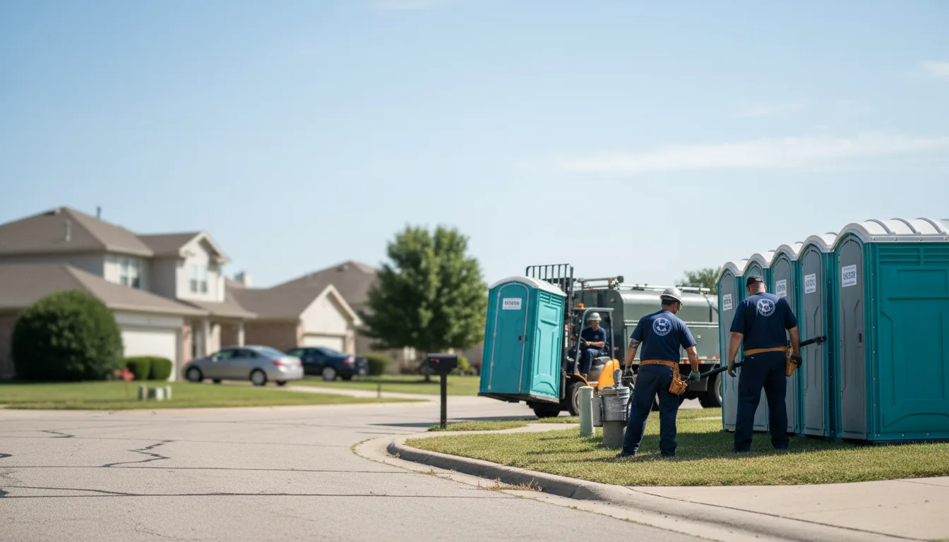Porta Potty Rental in Trinity, TX near me